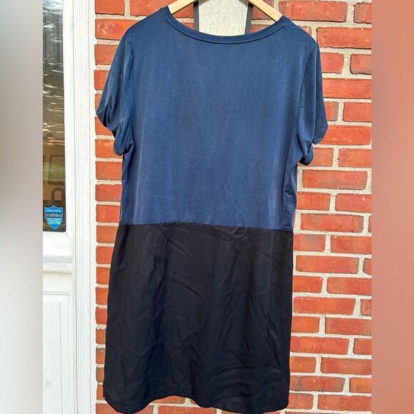 Dolan Left Coast Horizon Colorblock V-Neck Dress - Picture 4 of 8